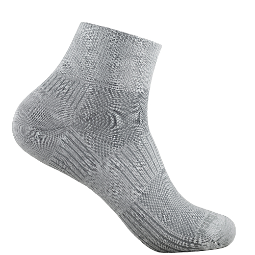 WRIGHTSOCK Coolmesh II Quarter | Dnn | Hellgrau