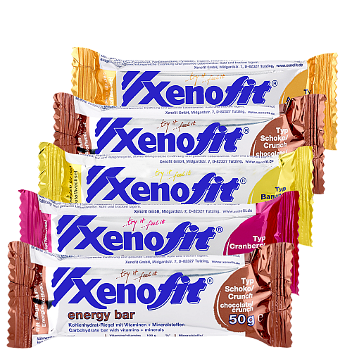 XENOFIT Energy Bar Riegel Testpaket