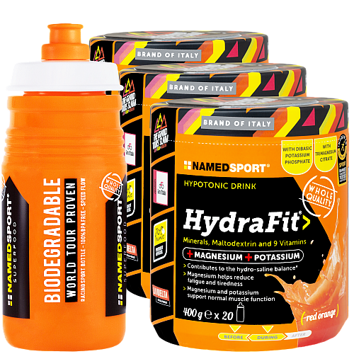 NAMEDSPORT HydraFit Drink *Aktion mit Trinkflasche*