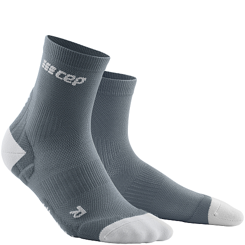 CEP Ultralight Short Cut Compression Socks Herren | Light Grey