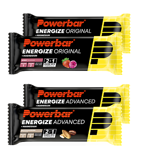 Powerbar Energize Riegel Testpaket *Maximale Vielfalt*