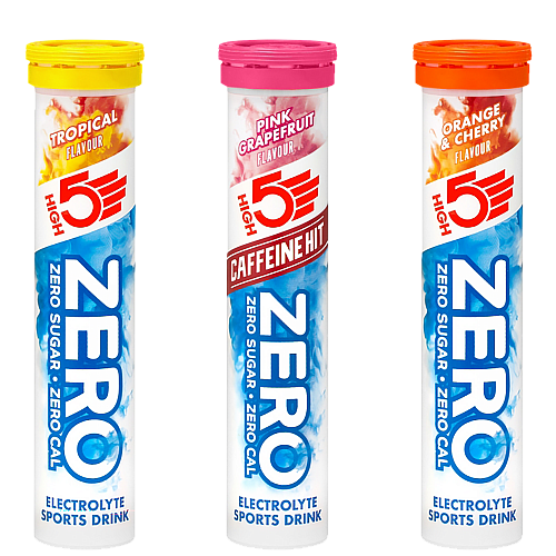 HIGH5 Zero Electrolyte Sports Drink *und ohne Koffein* Testpaket