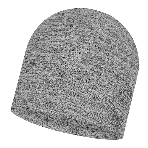 BUFF DryFlx Reflective Laufmtze | Solid Light Grey