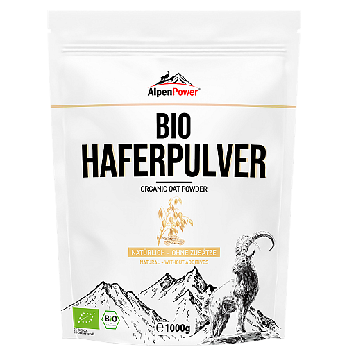 AlpenPower Haferpulver Shake *DE-KO-006*