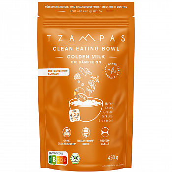 TZAMPAS Clean Eating Bowl Golden Milk l DE-KO-006