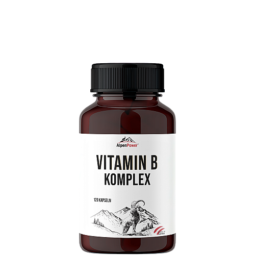 AlpenPower Vitamin B Komplex | 120 Kapseln