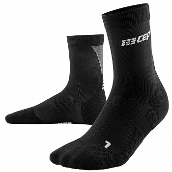 CEP Ultralight Mid Cut Compression Socks Damen | Black Grey