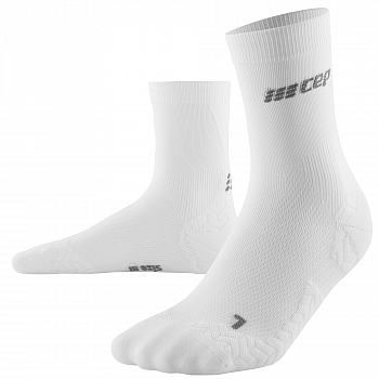 CEP Ultralight Mid Cut Compression Socks Herren | White
