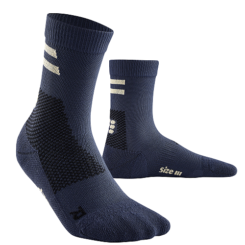 CEP Training Mid Cut Compression Socks Unisex | Peacoat