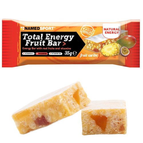NAMEDSPORT Total Energy Fruit Riegel Testpaket Ananas-Mango-Maracuja