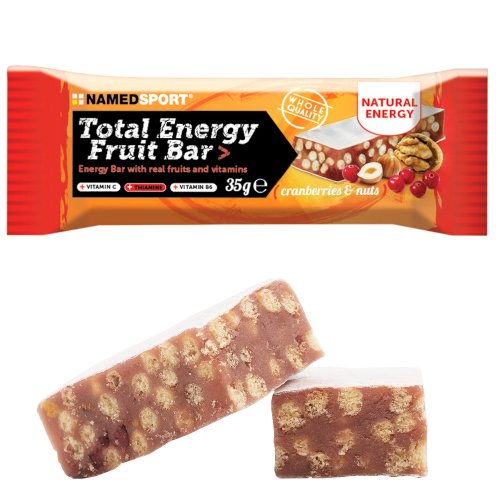 NAMEDSPORT Total Energy Fruit Riegel Testpaket Preiselbeere-Nsse