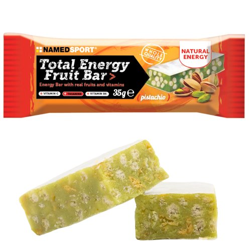 NAMEDSPORT Total Energy Fruit Riegel Testpaket Pistazie