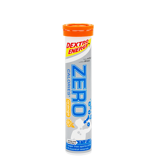 DEXTRO ENERGY Zero Tabs Orange Elektrolyte-Testpaket