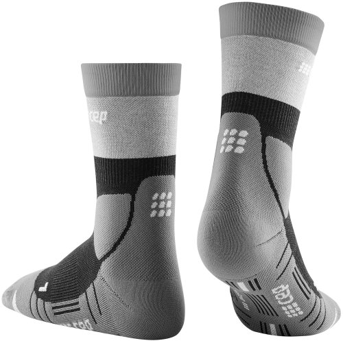 CEP Hiking Light Merino Mid Cut Compression Socks Damen Stonegrey