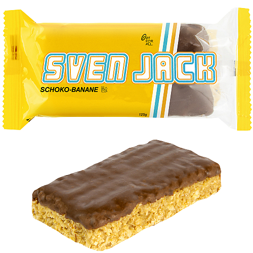 SVEN JACK Energy Bar 125 g Schoko-Banane