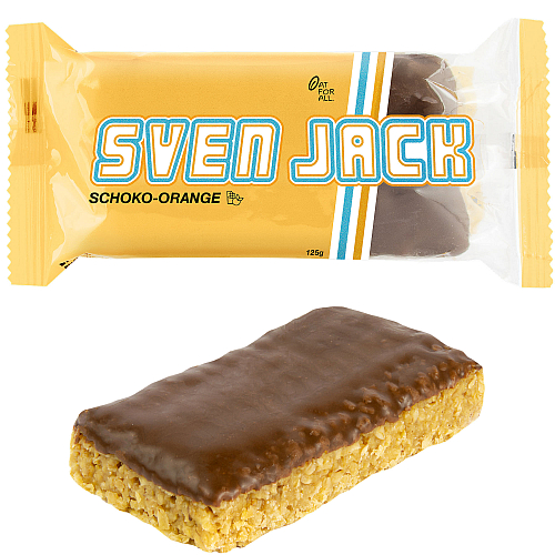 SVEN JACK Energy Bar 125 g Schoko-Orange