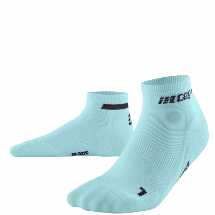 CEP The Run 4.0 Low Cut Compression Socks Herren | Light Blue