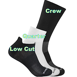 WRIGHTSOCK Coolmesh II Low Tab | Dnn | Schwarz