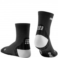 CEP Ultralight Short Cut Compression Socks Herren | Black Light Grey