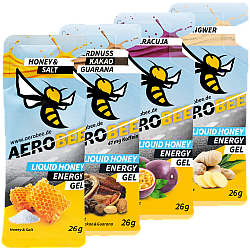 AEROBEE Liquid Honey Energy Gel Testpaket