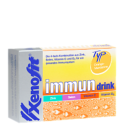 XENOFIT Immun Drink | Vitalstoffreich | Box mit 20 Beutel