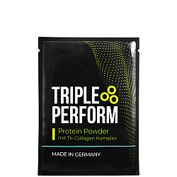 TRIPLE PERFORM Protein Powder l Tri-Collagen | Box mit 30 Beutel