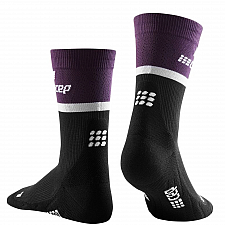CEP The Run 4.0 Mid Cut Compression Socks Damen | Violet Black