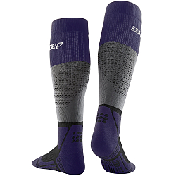 CEP Hiking Max Cushion Compression Socks Herren | Grey Purple