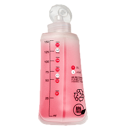 SQUEEZY Energy Dispenser 150 ml Gel-Flasche | 1 Flasche + 2 Ventile