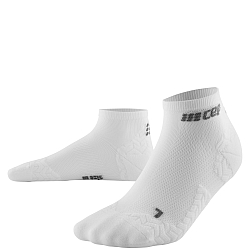 CEP Ultralight Low Cut Compression Socks Damen | White