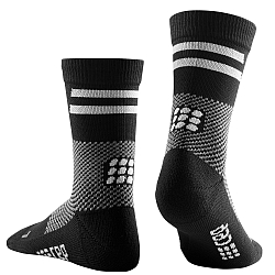 CEP Training Mid Cut Compression Socks Unisex | Black