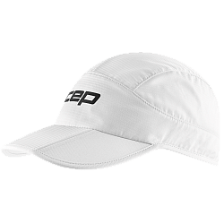 CEP Run Foldable Cap | Faltbare Schirmmtze | White