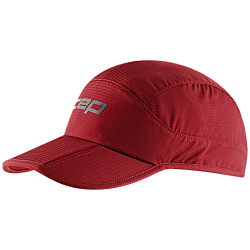 CEP Run Foldable Cap | Faltbare Schirmmtze | Burgundy